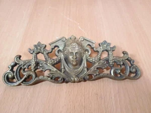 Decorative Clock Ornament / Plaque - Brass - 17cm Wide - Picture 1 of 9