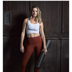 DYI Define Your Inspiration Take Control Workout Yoga Leggings Brick X-Small - Picture 1 of 12