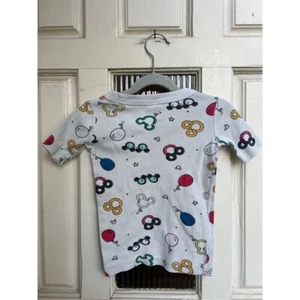 Hanna Andersson Disney Parks Mickey Mouse Short Sleeve Top and Shorts Set Size 4 - Picture 1 of 7