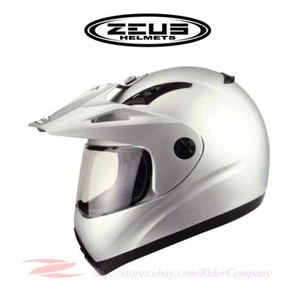 ZEUS ZS-2100B Motorcycle Dual Sport Helmet Limited DOT Safety Approved - Picture 1 of 12