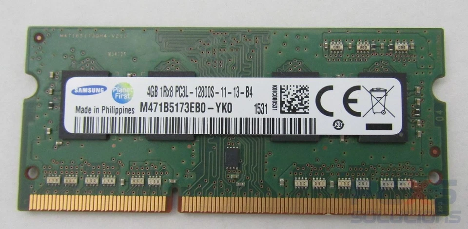 HP Memory - 4GB, PC3-12800, CL11, dPC  - 698656-154 - Image 1 of 1