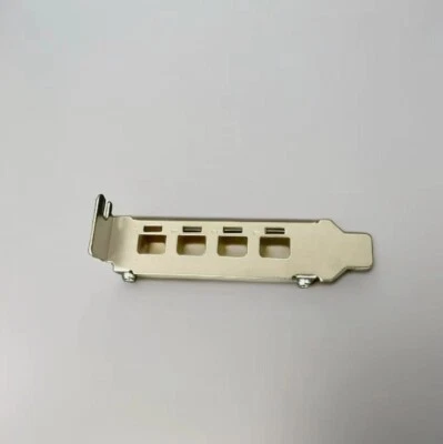 Low Profile Bracket for NVIDIA Quadro P400 P600 P620 P1000 K1200 NVS510 - image 1 of 3