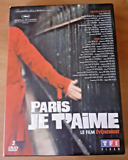 PARIS Je t'aime - Le Film DOUBLE DVD + Livret 2006 Depardieu/Binoche/Faithfull