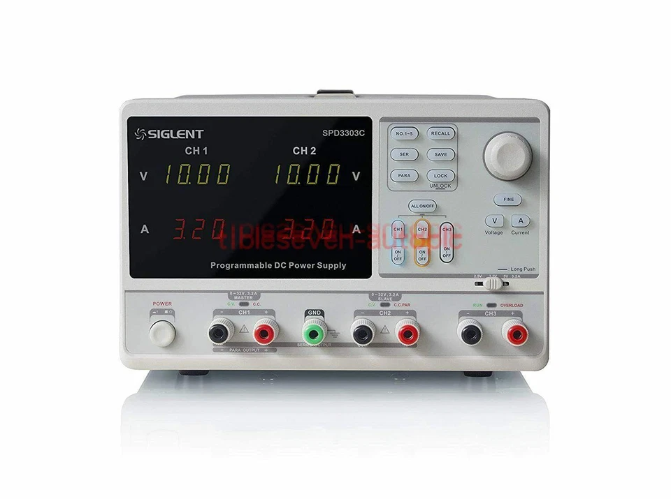 Siglent SPD3303C 30V 3A DC Power Supply 3 Channel Linear Programmable Precision - Image 1 of 1