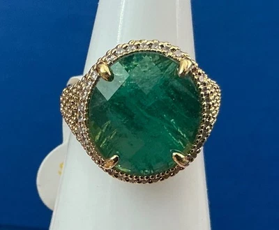 Anel Bomb Party maio 2025 "A Wish In The Garden" RG26979 chapeamento de ouro tamanho 7 - Imagem 1 de 3