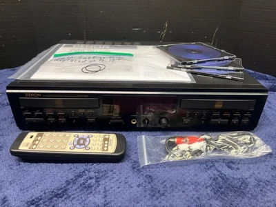_-SERVICED & GUARANTEED-_ Denon CDR-W1500 CD Recorder + Player  w/ Remote - Image 1 of 4