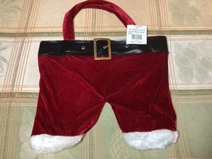 Pantalones de vino doble rojo de Papá Noel The Royal Standard tiene capacidad para 2 botellas nuevos con etiquetas - Imagen 1 de 5