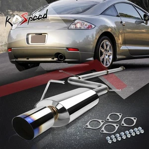 SISTEMA DE ESCAPE SILENCIADOR PUNTA QUEMADA CARRERA CATBACK 4"" PARA 06-09 ECLIPSE GS/SE 2.4L/I4 - Imagen 1 de 5