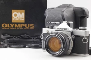 con Estuche [COMO NUEVO] Olympus OM-1 OM-SYSTEM G.Zuiko Auto-S 50mm f1.4 De JAPÓN - Imagen 1 de 15