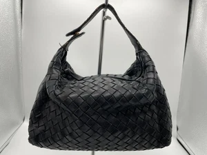 BOTTEGA VENETA Tasche Intrecciato schwarz Leder authentisch 251002 - Bild 1 von 17