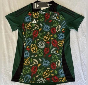 Adidas Tiro PB Floral Aeroready grün Fußball Trikot IS2373 Damen Gr. Small " - Bild 1 von 5
