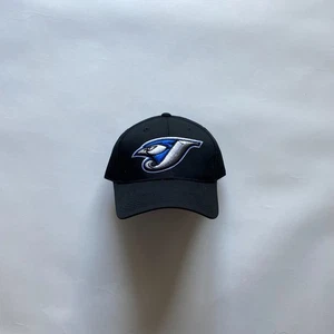 MLB Blue Jays Mütze verstellbar bestickt schwarz - Bild 1 von 2