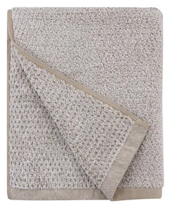 Diamond Jacquard Quick Dry Bath Towel,1Pack,Khaki - Picture 1 of 6