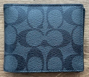 Coach Leather Wallet ID Bi Fold - Picture 1 of 6