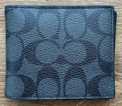 Coach Leather Wallet ID Bi Fold - Image 1 of 4
