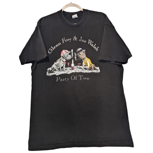 1993 Glenn Frey & Joe Walsh Party of Two Tour T-Shirt - Bild 1 von 7