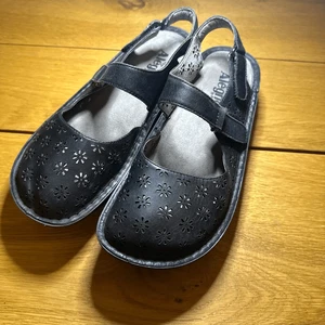 Alegria Jemma Mary Jane Sandalen schwarz Leder 39(9) - Bild 1 von 7