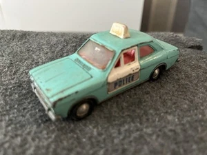 Dinky 270 Ford Escort Panda Police Car Toy Vintage Diecast Rare Vintage - Picture 1 of 2