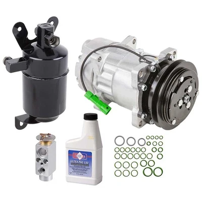 For Jaguar Vanden Plas XJ6 1990-1993 AC Compressor w/ A/C Repair Kit - Image 1 of 4