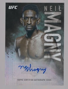 NEIL MAGNY 2017 TOPPS UFC FIRE AUTO AUTOGRAPH #138/199 **HAITIAN SENSATION** - Picture 1 of 2