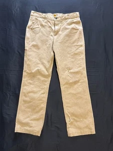 Carhartt 102291-253 33 x 30 Rugged Flex Relaxed Fit Canvas Work Pant Dark Khaki - Picture 1 of 13
