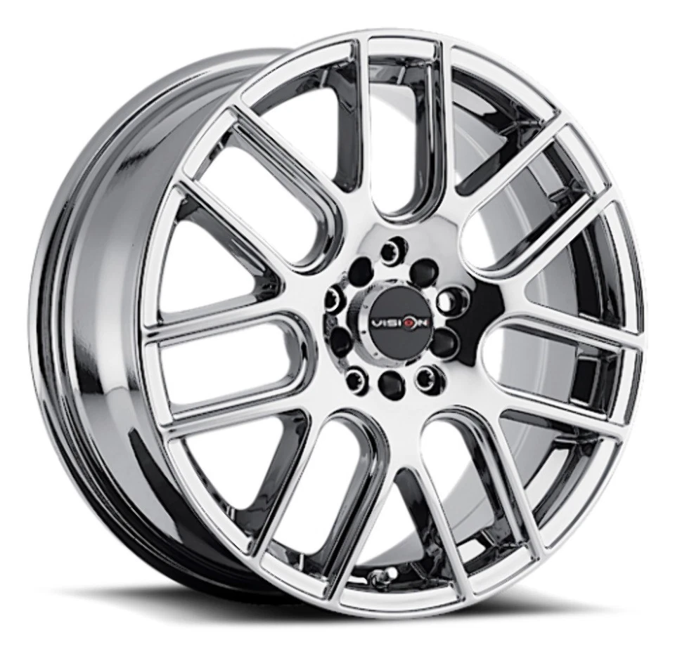 Llanta 14" Vision Street 426H cromada cruzada 14x5,5 4x100 38 mm Foto 1 de 4