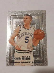 1994-95 Topps Draft Pick Chrome Basketball Karte #102 Jason Kidd Dallas Mavericks - Bild 1 von 2