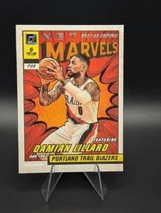2021-22 Panini Donruss - Damian Lillard - Inserto Net Marvels - Imagen 1 de 2