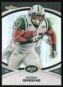 2010 Finest Refractors Shonn Greene #99 New York Jets - Picture 1 of 2