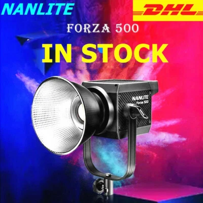 Nanlite Forza 500W II 5600K COB Daylight-Balanced LED Video Photography Light - Image 1 of 4