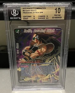 2023 Dragon Ball Super Raditz, Provoking Attack BT23-055 BGS 10 - Picture 1 of 2