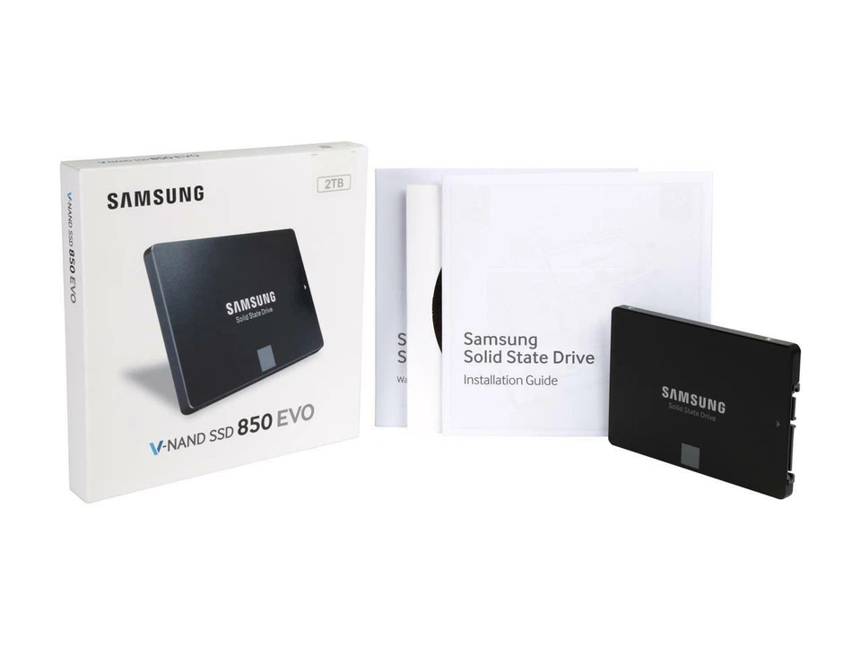 Samsung 850 EVO 2TB SSD MZ-75E2T0 MZ-75E2T0B/AM solid state drive Sealed NEW - Image 1 of 1
