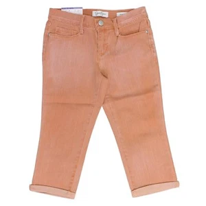 Jessica Simpson Girls Rolled Crop Skinny Jean (12, Canyon Pink/Rocco) - Picture 1 of 2