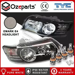 Set LH+RH Head Lights Projector & LED Globes For Holden Commodore VZ SS Calais - Picture 1 of 7