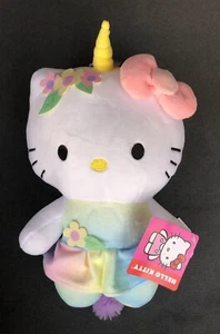 Hello Kitty Unicorn Plush Stuffed Doll Toy Gift New 10" Birthday Gift Authentic - Picture 1 of 4