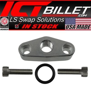 Oil Pressure Sensor Adapter Port - For Gen 4 LS Valley Pan - M16-1.5 Sending ... - Bild 1 von 7
