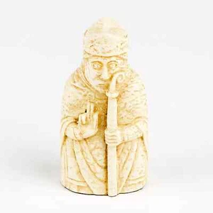 Lewis Chessmen Bishop (Full-scale Replica Piece) 8.5cms made of resin - Picture 1 of 2