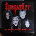 Impaler Ripsnorter Black Leather Monster Red Vinyl 7" Split Error