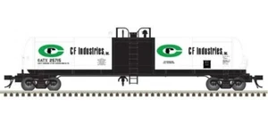 Atlas ~ HO Scale ~ GATX 20,700-Gallon Tank Car CF Industries #25715 ~ 20006963 - Picture 1 of 1