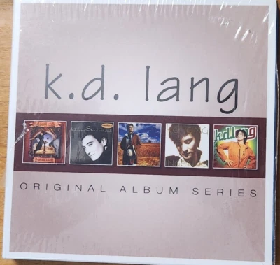 K D LANG - ORIGINAL ALBUM SERIES - 5 X CD WARNER 8122796503 - image 1 of 2