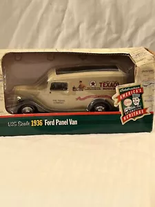 Camion da pannello Ertl scala 1:25 Texaco 1936 Ford con scatola - Foto 1 di 12