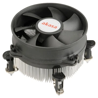 Akasa AK-959CU Intel CPU Cooler 115W 3000RPM LGA 775/1150/1151/1155/1156/1200 - Image 1 of 4