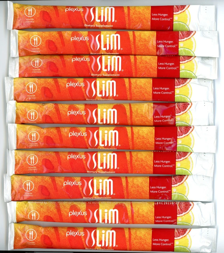 PLEXUS SLIM HUNGER CONTROL SUPPORTS GLUCOSE METABOLISM 10 INDIVIDUAL PACKETS NEW - Image 1 of 1