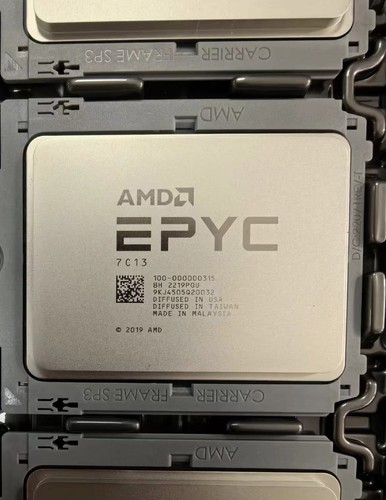 Processeur AMD EPYC 7763 QS – 64 Cœurs, 128 Threads, 1.6 GHz, 256 Mo Cache