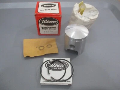 Anillos y circlips vintage de pistón Wiseco Honda 0,20 1973-1978 CR125M MT125 436P2 Foto 1 de 2