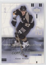 2001-02 Upper Deck Mask Collection Alex Kovalev #78