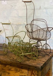Antique Australian Wirework Prams (Price Per Item) - Picture 1 of 5