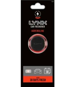 Car Air Freshener VENT LYNX Adrenaline x 3 - Picture 1 of 3