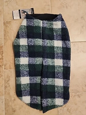 Zack & Zoey Plaid Berber Ripstop Dog Vest - Image 1 of 4