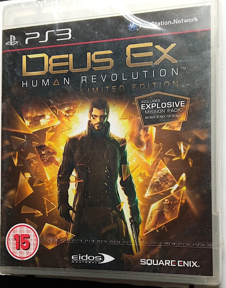 Deus Ex: Human Revolution  Limited Edition - Sony Playstation 3 New and Sealed - Image 1 of 1